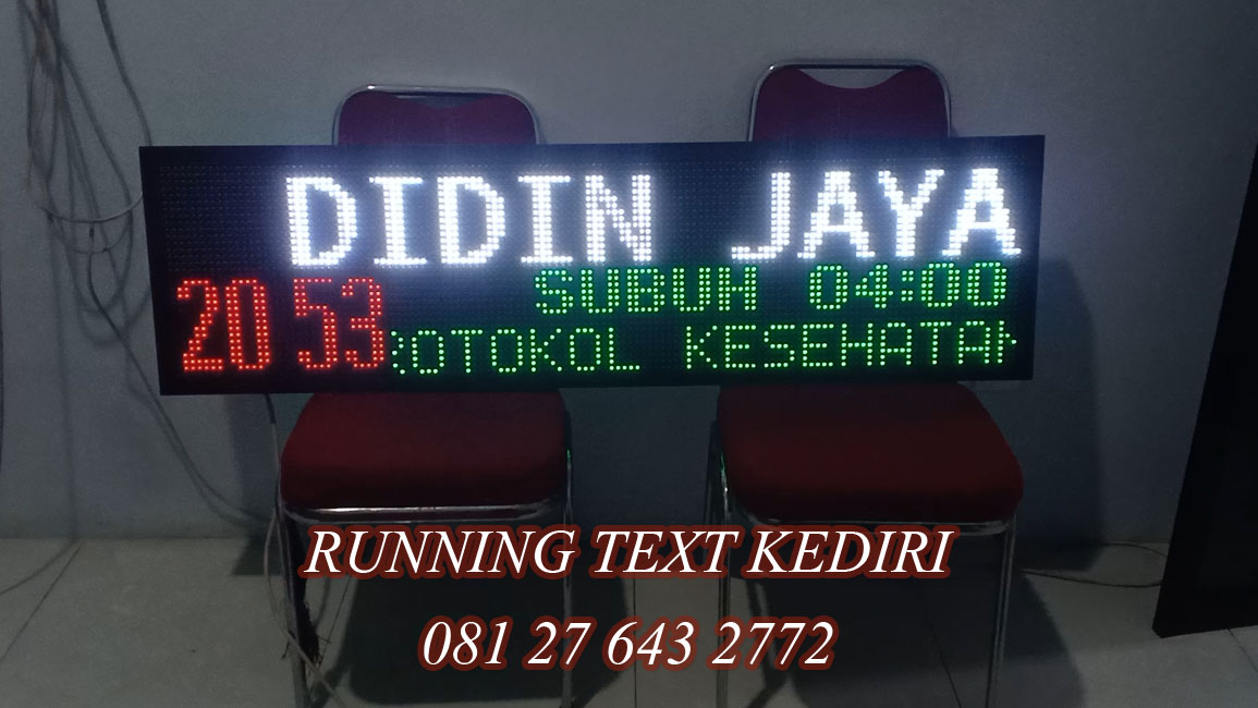 <p>Running text jadwal sholat jam digital masjid mushola dapat digunakan untuk jam otomatis dan jadwal kemenag dengan keakuratan yang tinggi membuat jadwal sholat led ukuran 36x132cm disukai banyak masyarakat.</p>